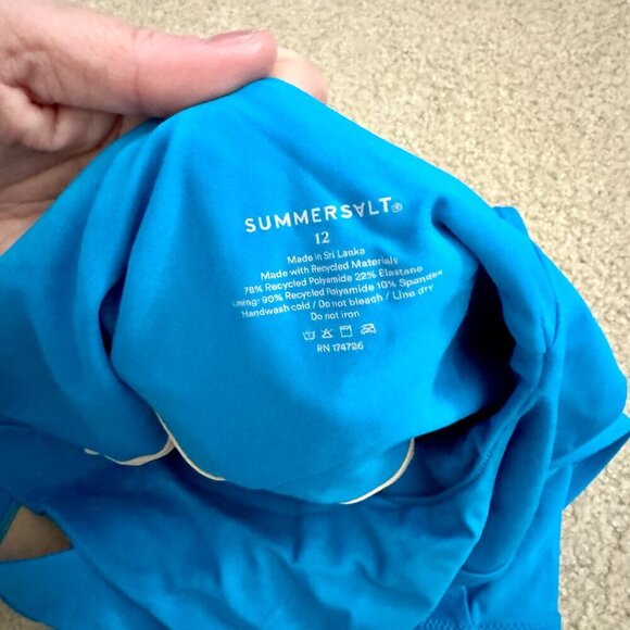 Summersalt Kendra Scott Swimsuit Collab Size 12 NWT - Picture 7 of 8